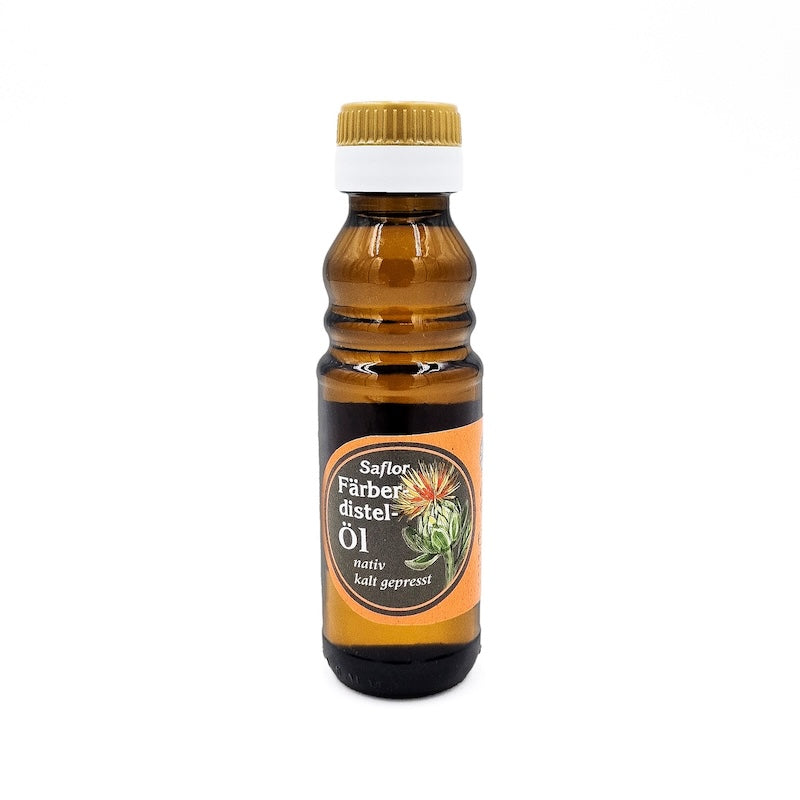 Färberdistelöl kaltgepresst – Linolsäure & Vitamin E