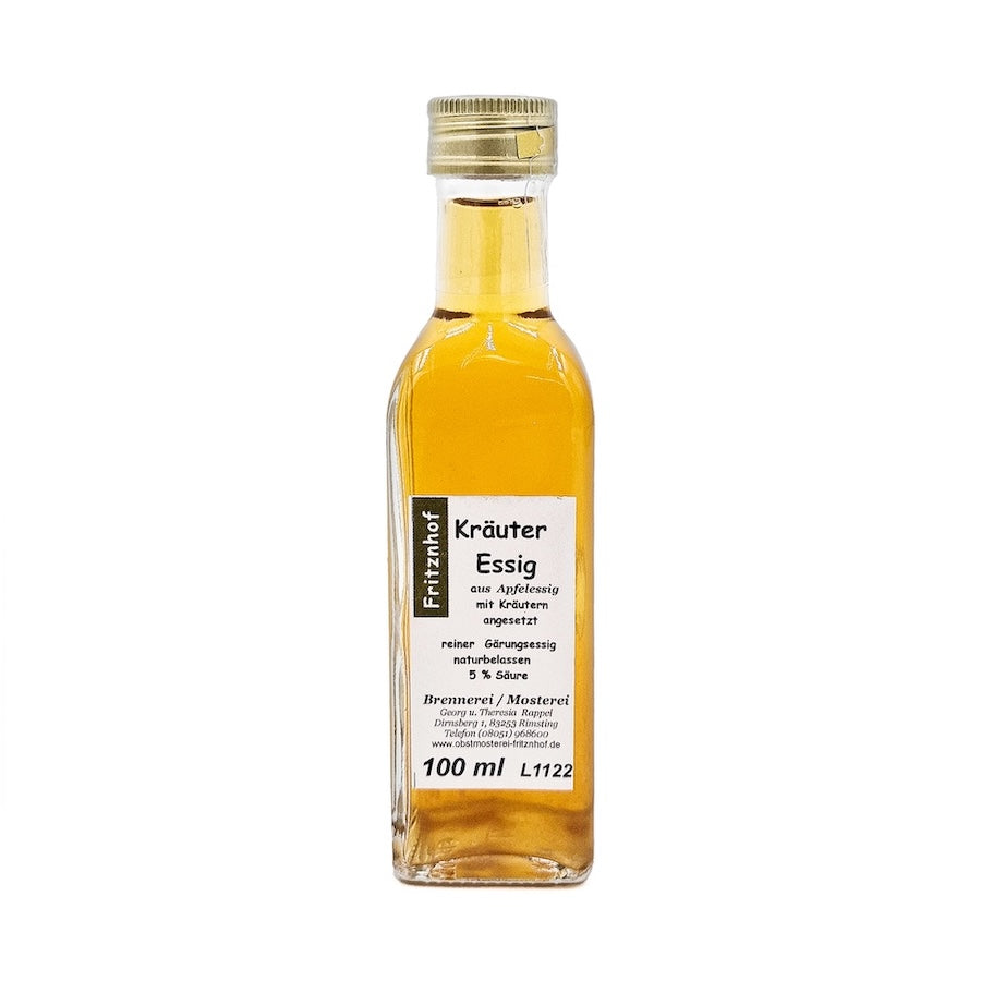 Kräuteressig in Glasflasche, 100 ml – vom Fritznhof