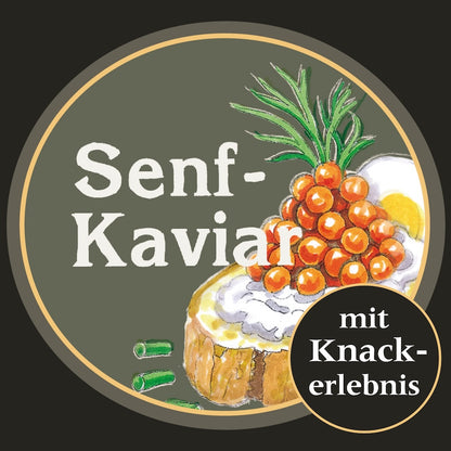 Senfkaviar – süßlich-pikante Feinkost aus ganzen Senfkörnern