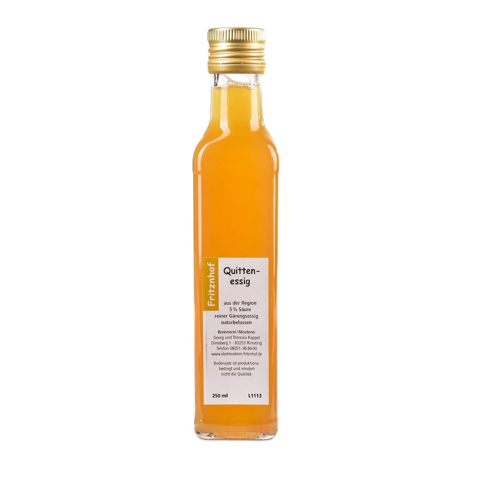 Quittenessig in Glasflasche, 250 ml – Fritznhof